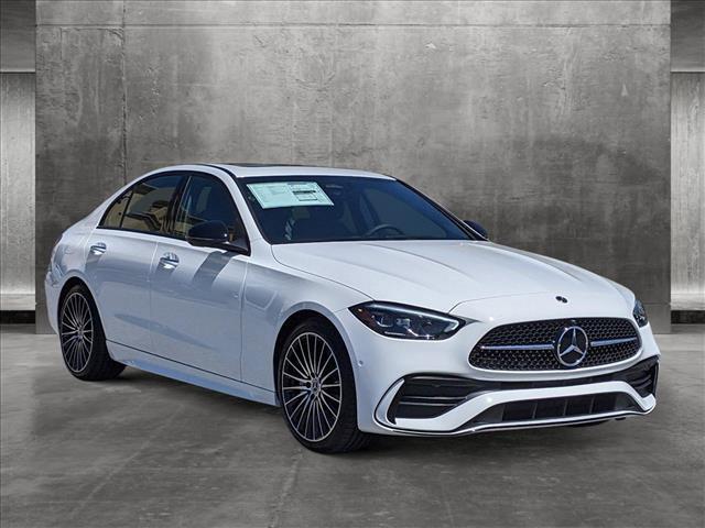 new 2024 Mercedes-Benz C-Class car, priced at $54,860