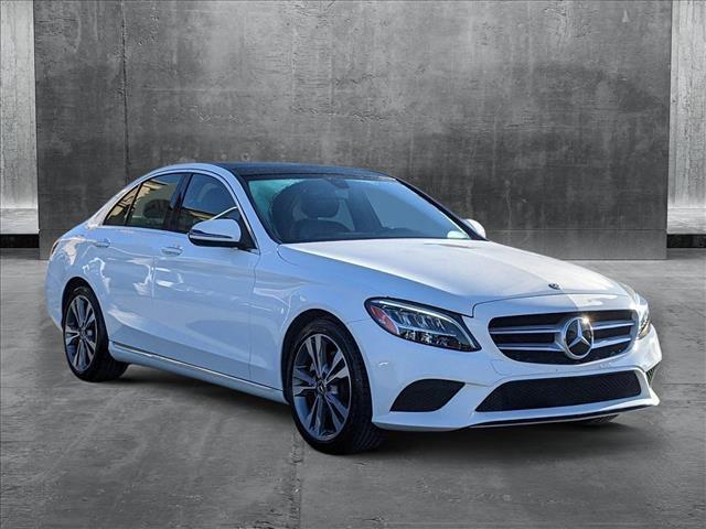 used 2021 Mercedes-Benz C-Class car, priced at $25,872