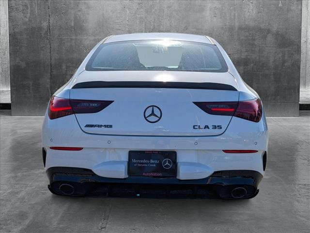 new 2025 Mercedes-Benz AMG CLA 35 car, priced at $61,860