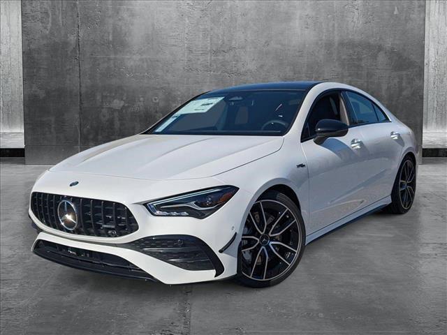 new 2025 Mercedes-Benz AMG CLA 35 car, priced at $61,860