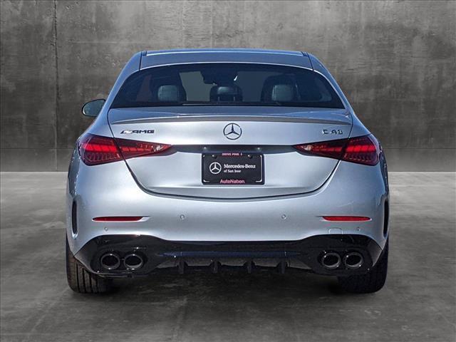 new 2024 Mercedes-Benz AMG C 43 car, priced at $69,705