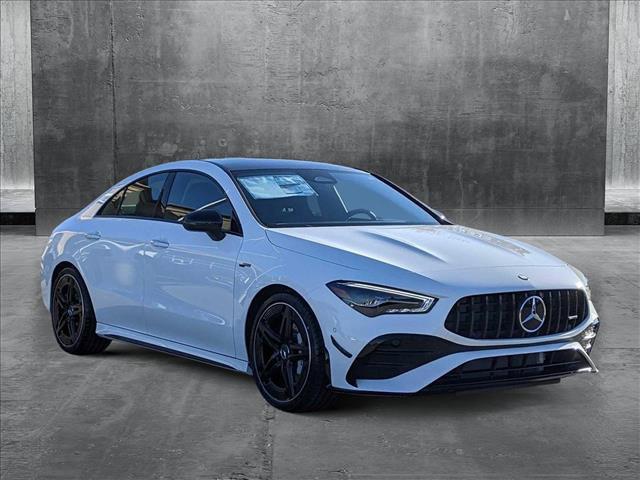 new 2025 Mercedes-Benz AMG CLA 35 car, priced at $61,985