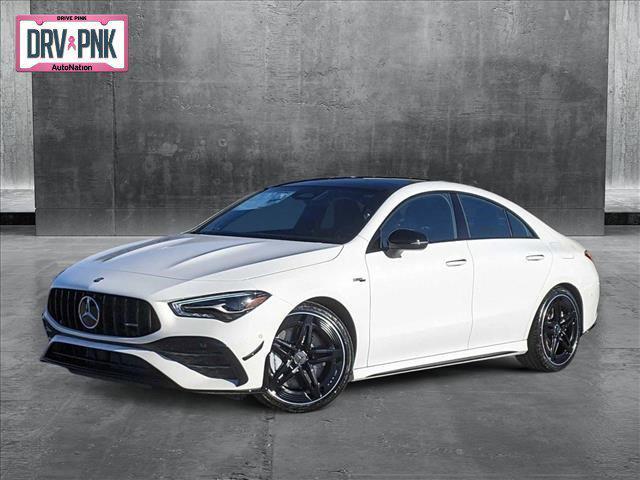 new 2025 Mercedes-Benz AMG CLA 35 car, priced at $61,985