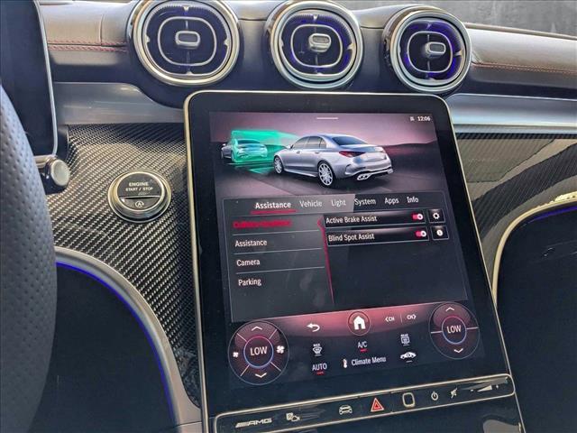 new 2025 Mercedes-Benz AMG C 43 car, priced at $75,040