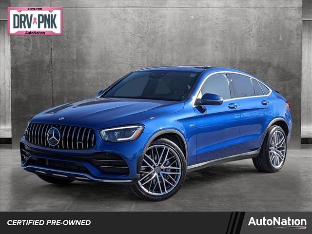 used 2023 Mercedes-Benz AMG GLC 43 car, priced at $62,883