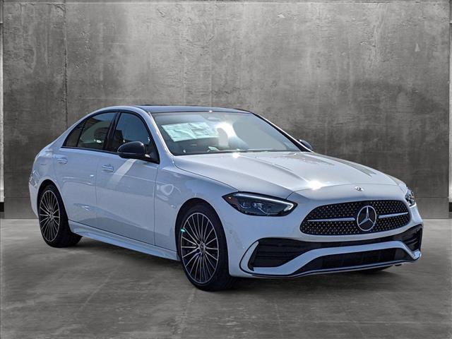 new 2024 Mercedes-Benz C-Class car, priced at $55,860