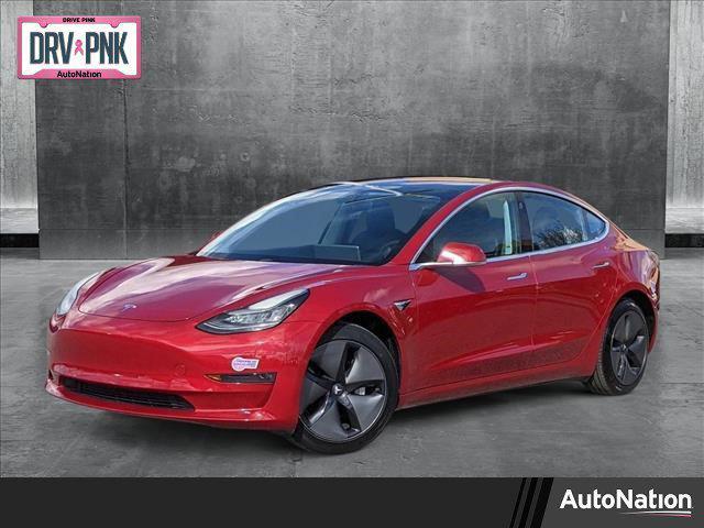 used 2018 Tesla Model 3 car, priced at $24,882