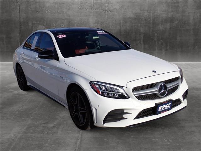 used 2020 Mercedes-Benz AMG C 43 car, priced at $43,992