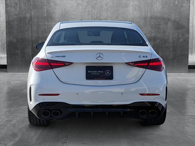 new 2025 Mercedes-Benz AMG C 43 car, priced at $67,415