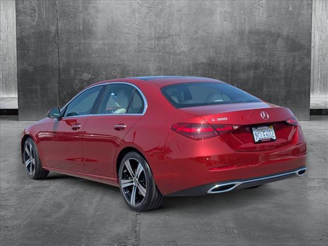 used 2022 Mercedes-Benz C-Class car, priced at $35,995