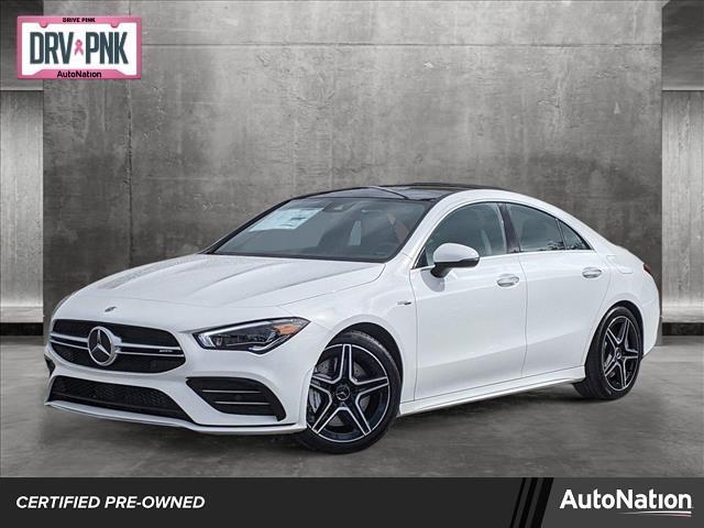used 2023 Mercedes-Benz AMG CLA 35 car, priced at $48,282
