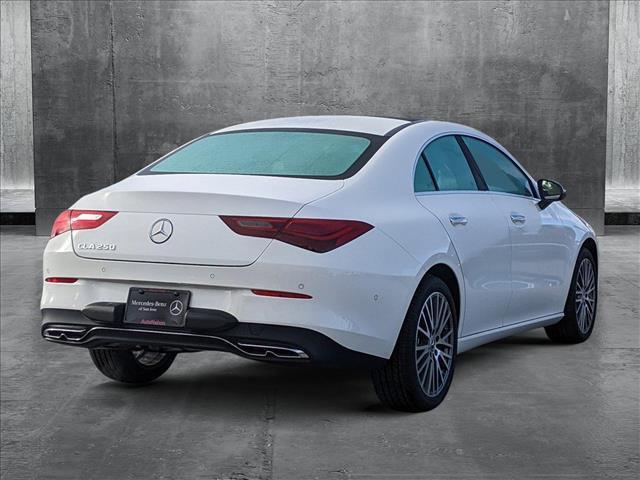 new 2025 Mercedes-Benz CLA 250 car, priced at $45,710