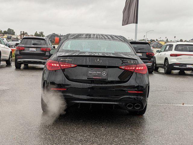 new 2025 Mercedes-Benz AMG C 43 car, priced at $73,125