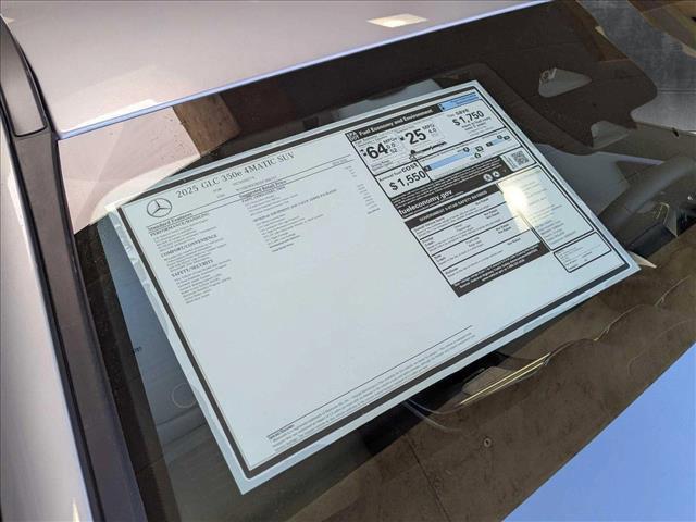 new 2025 Mercedes-Benz GLC 350e car, priced at $66,990