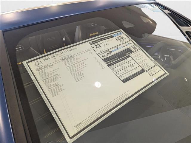 new 2025 Mercedes-Benz AMG CLE 53 car, priced at $98,140