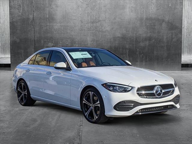 new 2025 Mercedes-Benz C-Class car, priced at $51,685