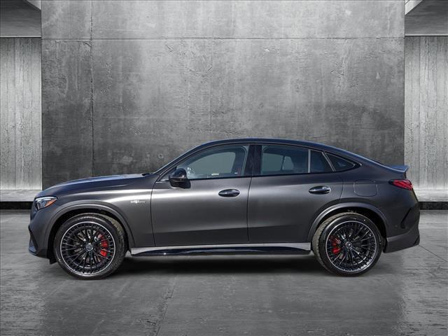 new 2025 Mercedes-Benz AMG GLC 63 car, priced at $108,340