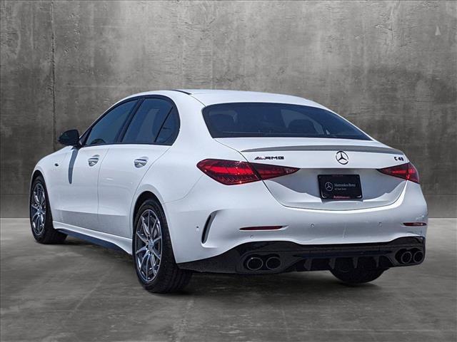 new 2024 Mercedes-Benz AMG C 43 car, priced at $69,665