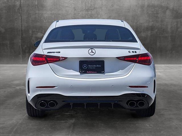 new 2024 Mercedes-Benz AMG C 43 car, priced at $69,665