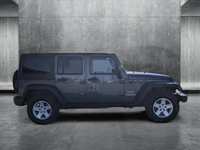 used 2017 Jeep Wrangler Unlimited car, priced at $17,843