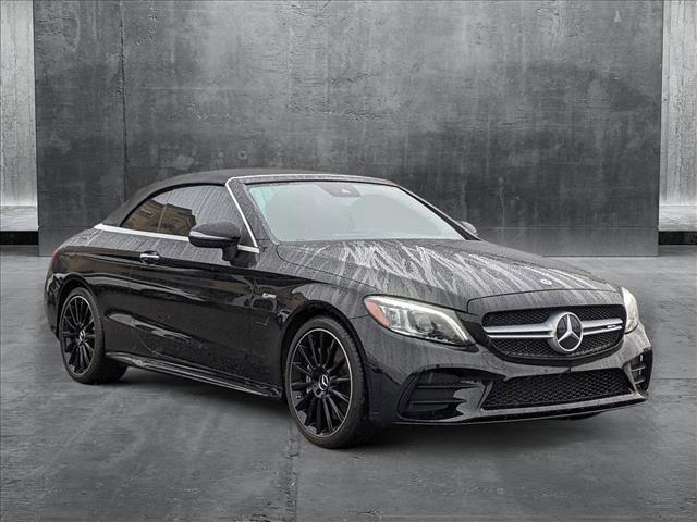 used 2021 Mercedes-Benz AMG C 43 car, priced at $48,844