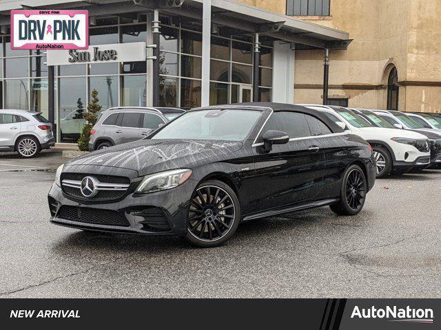 used 2021 Mercedes-Benz AMG C 43 car, priced at $49,971