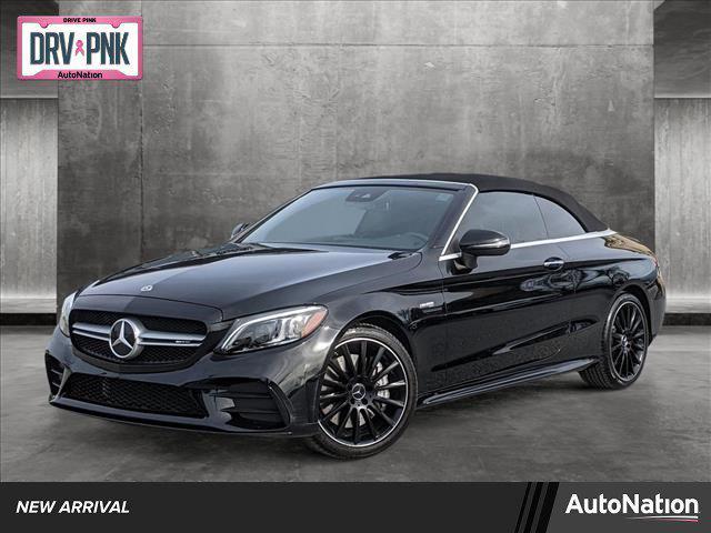 used 2021 Mercedes-Benz AMG C 43 car, priced at $49,971