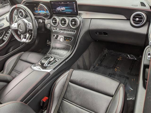 used 2021 Mercedes-Benz AMG C 43 car, priced at $48,844