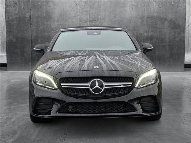 used 2021 Mercedes-Benz AMG C 43 car, priced at $48,844