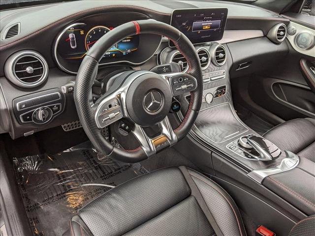 used 2021 Mercedes-Benz AMG C 43 car, priced at $48,844