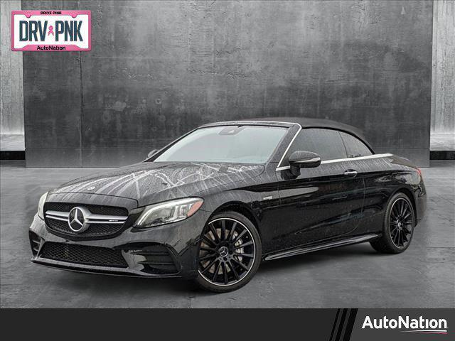 used 2021 Mercedes-Benz AMG C 43 car, priced at $48,594