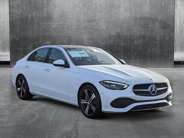 new 2025 Mercedes-Benz C-Class car, priced at $52,885