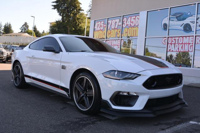 used 2021 Ford Mustang car, priced at $43,999