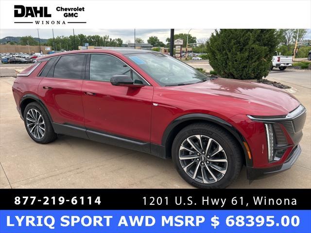 used 2024 Cadillac LYRIQ car, priced at $38,400