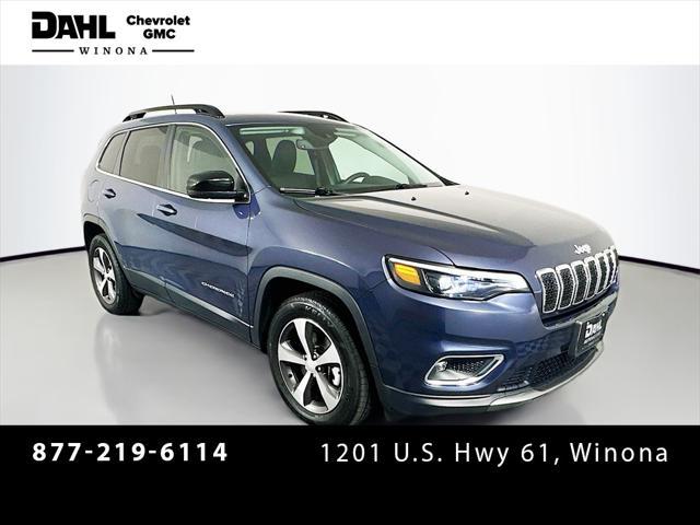 used 2022 Jeep Cherokee car, priced at $25,400