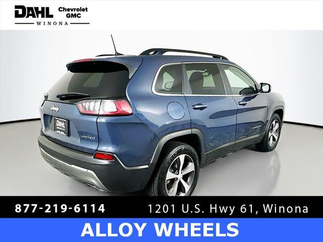 used 2022 Jeep Cherokee car, priced at $25,400