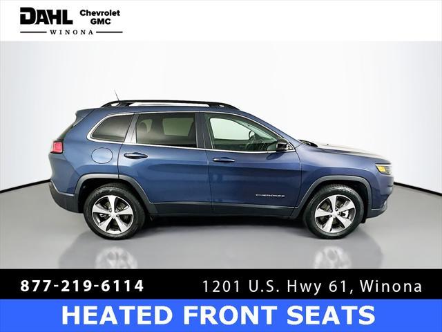 used 2022 Jeep Cherokee car, priced at $25,400
