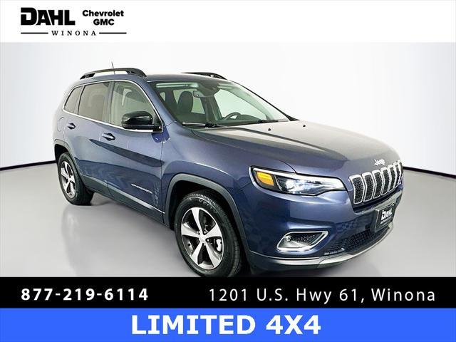 used 2022 Jeep Cherokee car, priced at $23,900