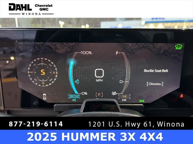 new 2025 GMC HUMMER EV Pickup car, priced at $107,000