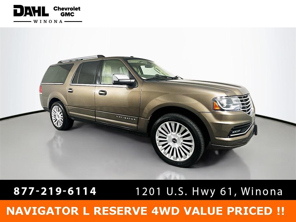 used 2017 Lincoln Navigator L car, priced at $15,400