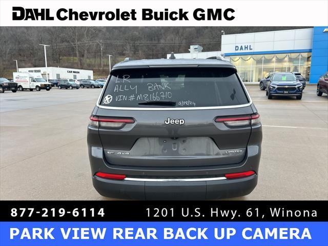 used 2021 Jeep Grand Cherokee L car, priced at $30,400