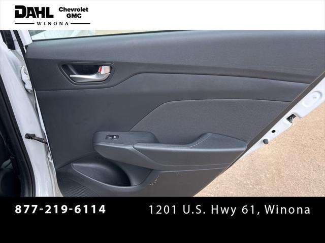used 2022 Hyundai Accent car, priced at $16,400