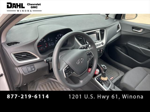used 2022 Hyundai Accent car, priced at $16,400