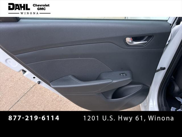 used 2022 Hyundai Accent car, priced at $16,400