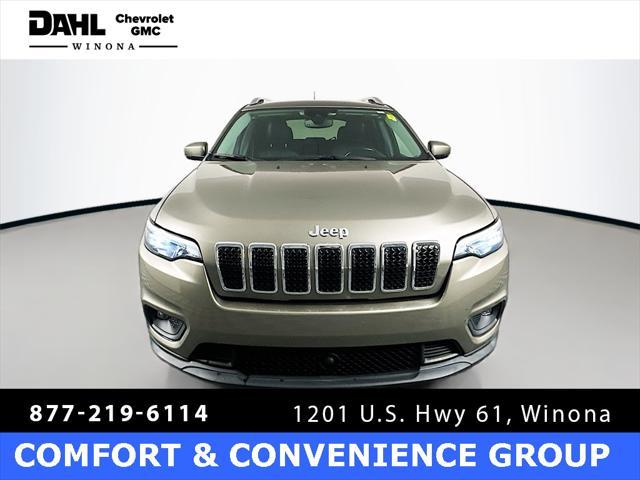 used 2021 Jeep Cherokee car, priced at $20,400
