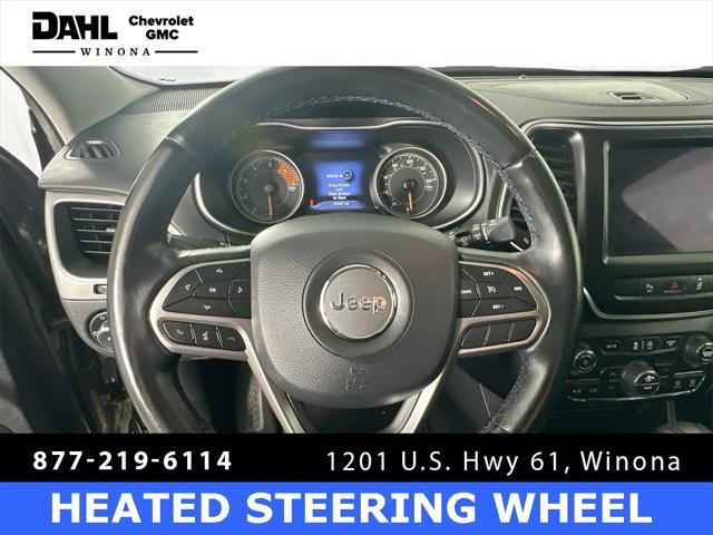used 2021 Jeep Cherokee car, priced at $20,400