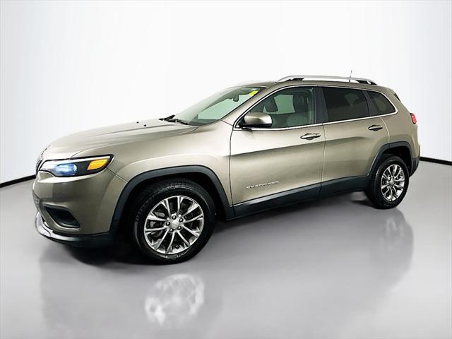 used 2021 Jeep Cherokee car, priced at $21,400