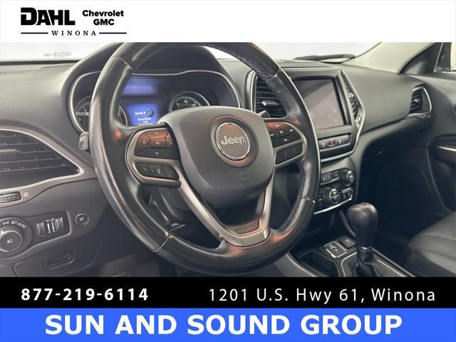 used 2021 Jeep Cherokee car, priced at $20,400