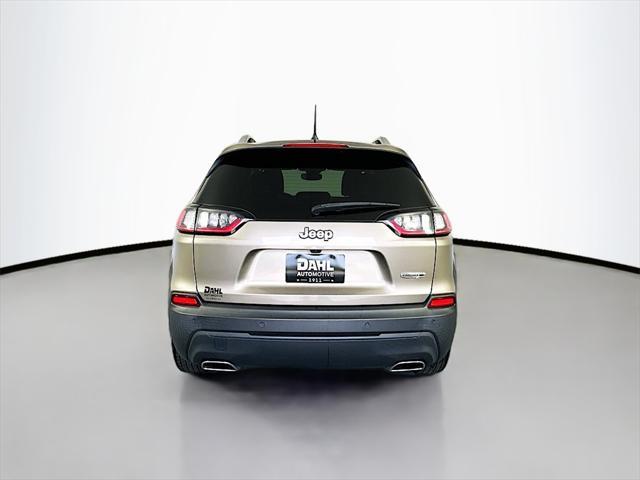 used 2021 Jeep Cherokee car, priced at $21,400