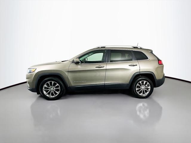 used 2021 Jeep Cherokee car, priced at $21,400